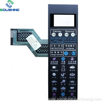 micro-wave oven membrane switch ESD shiedling GND cable